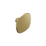 Product cut out image of VADO Cameo Satin Brass Furniture Knob - CAM-HANK-SBR